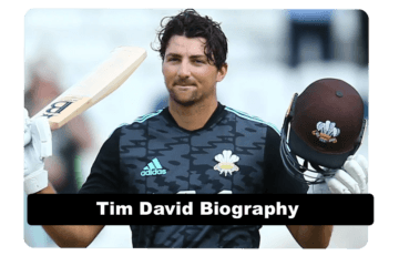 Tim David Biographh